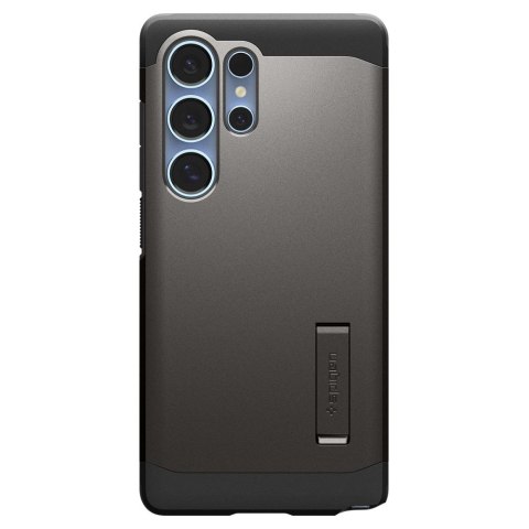 Spigen nakładka Tough Armor MagSafe do Samsung Galaxy S25 Ultra Szara Metaliczna