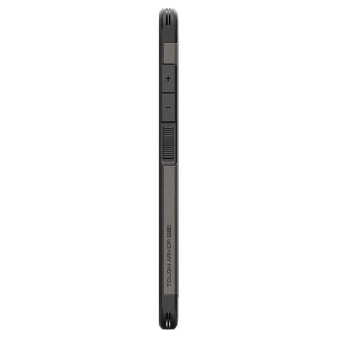 Spigen nakładka Tough Armor MagSafe do Samsung Galaxy S25 Ultra Szara Metaliczna