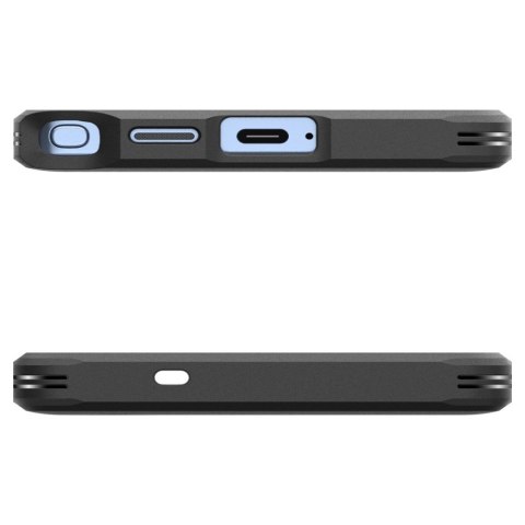 Spigen nakładka Tough Armor MagSafe do Samsung Galaxy S25 Ultra Szara Metaliczna