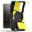 Spigen nakładka Tough Armor MagSafe do Samsung Galaxy S25 Ultra Szara Metaliczna