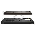 Spigen nakładka Tough Armor MagSafe do Samsung Galaxy S25 Ultra Szara Metaliczna
