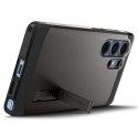 Spigen nakładka Tough Armor MagSafe do Samsung Galaxy S25 Ultra Szara Metaliczna