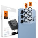 Spigen osłona aparatu Optik Pro Glas.Tr "EZ Fit" Camera Protector 2-Pack do Samsung Galaxy S25 Czarna