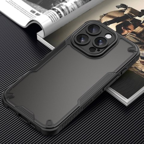 Nakładka Defender Matt do iPhone 16 Pro 6,3" czarna