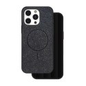 Nakładka Glitter Thin Mag do iPhone 15 Pro 6,1" czarna
