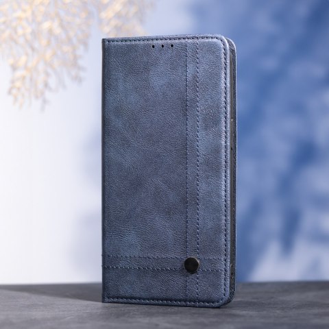 Etui Smart Seam do Samsung Galaxy S25 granatowe