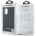 Karl Lagerfeld nakładka Hardcase MagSafe FW Saffiano Metal Logo do iPhone 16 6,1" Czarna