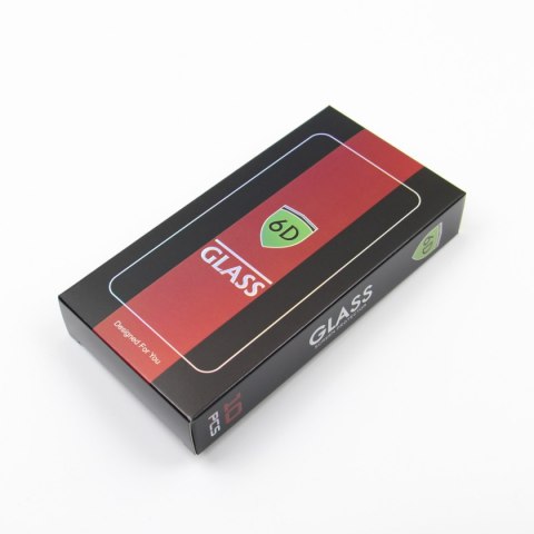 Szkło hartowane 6D do Samsung Galaxy S24 Ultra czarna ramka 10w1 kompatybilne z fingerprint