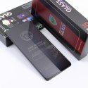 Szkło hartowane 6D do Samsung Galaxy S24 Ultra czarna ramka 10w1 kompatybilne z fingerprint