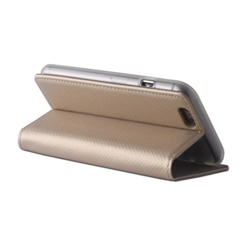Etui Smart Magnet do Xiaomi Redmi Note 14 4G (Global) złote (164.84 x 78.15 x 8.16 mm)