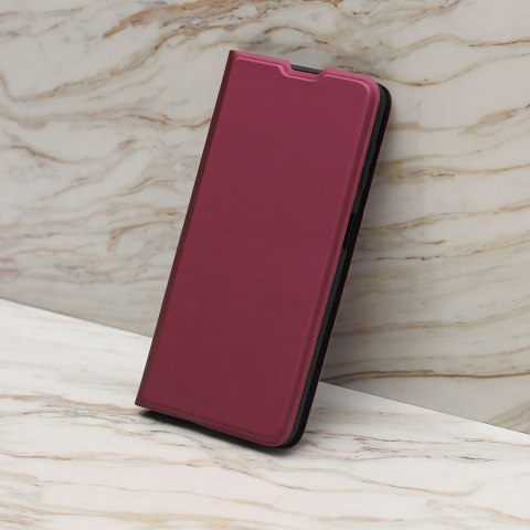 Etui Smart Soft do iPhone 16e / 17e burgundowe