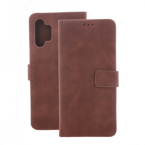 Etui Smart Velvet do iPhone 16e brązowe