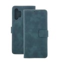 Etui Smart Velvet do iPhone 16e ciemnozielone