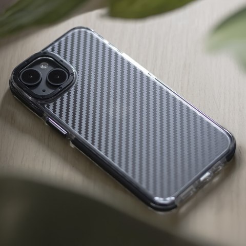 Nakładka Acrylic Carbon do iPhone 16e / 17e czarna