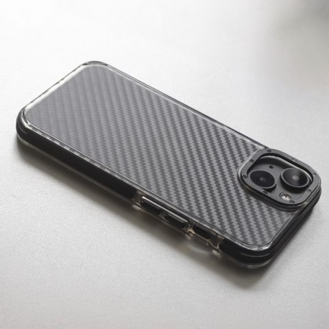 Nakładka Acrylic Carbon do iPhone 16e / 17e czarna
