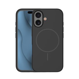 Nakładka Silicone Thin Mag do iPhone 16e / 17e czarna