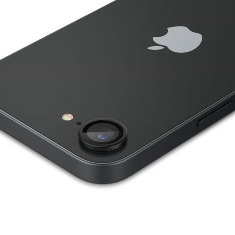 Spigen osłona aparatu Optik Pro Glas.TR „EZ Fit" Camera Protector 2-Pack do iPhone 16E Czarna