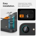 Spigen osłona aparatu Optik Pro Glas.TR „EZ Fit" Camera Protector 2-Pack do iPhone 16E Czarna
