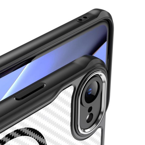 Nakładka Defender Carbon Mag do iPhone 16e czarna