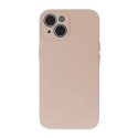 Nakładka Silicon do iPhone 16e / 17e nude