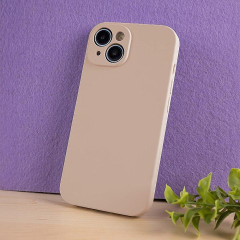 Nakładka Silicon do iPhone 16e / 17e nude