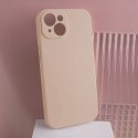 Nakładka Silicon do iPhone 16e / 17e nude
