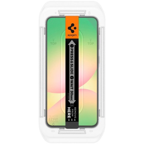 Spigen Szkło hartowane Glas.tR "EZ Fit" 2-Pack do Samsung Galaxy A56 5G / S24 FE Przezroczyste