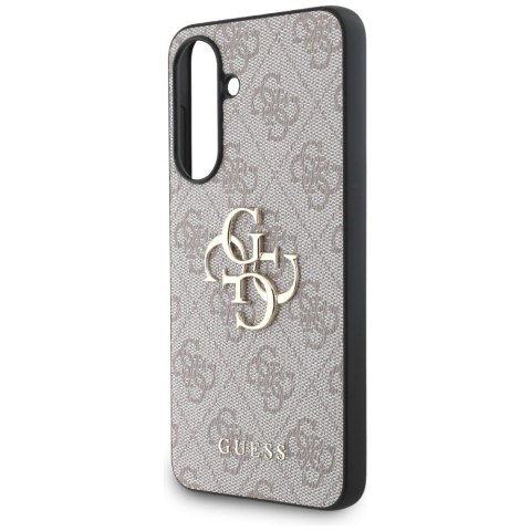 Guess Nakładka HC 4G PU Big Logo do Samsung Galaxy A36 Różowa