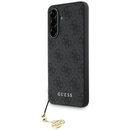 Guess Nakładka HC PU 4G Charm do Samsung Galaxy A56 Czarna