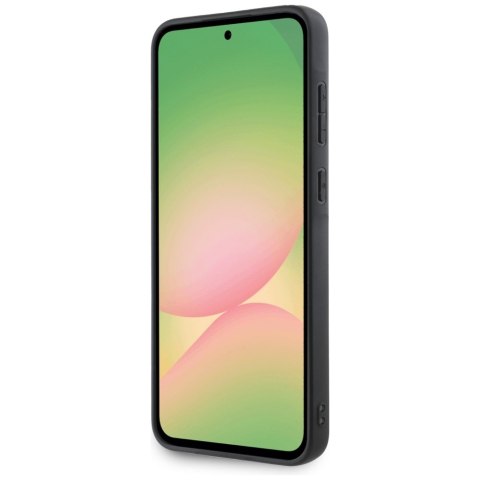 Guess Nakładka HC PU Grained Big 4G and Classic Logo do Samsung Galaxy A56 Beżowa