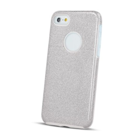 Nakładka Glitter 3w1 do Samsung Galaxy A06 5G srebrna