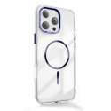Nakładka Clear Thin Mag do iPhone 12 / 12 Pro 6,1'' niebieska