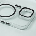 Nakładka Clear Thin Mag do iPhone 16 Pro 6,3" czarna