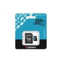 Kingston karta pamięci 256GB microSDXC Canvas Go Plus Gen4 200MB/s A2 U3 V30 + adapter