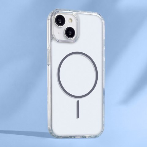Nakładka Anti Shock Thin Mag do iPhone 14 6,1" szara