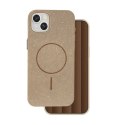 Nakładka Glitter Thin Mag do iPhone 17 Pro Max 6,9" brązowa