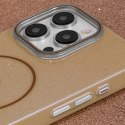 Nakładka Glitter Thin Mag do iPhone 17 Pro Max 6,9" brązowa