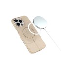Nakładka Glitter Thin Mag do iPhone 17 Pro Max 6,9" brązowa