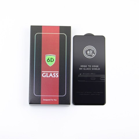 Szkło hartowane 6D do iPhone 17 Pro czarna ramka 10w1