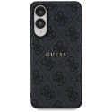 Guess nakładka do Samsung Galaxy S25 Edge HC MAGSAFE PU 4G RING CLASSIC LOGO czarna