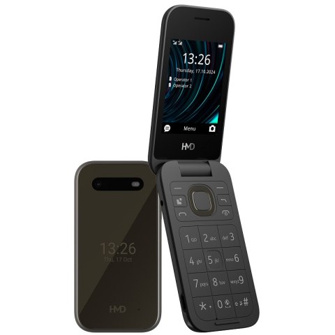 Telefon HMD 2660 Flip DS 4G Czarny