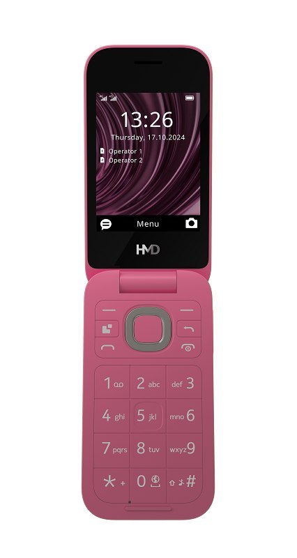 HMD 2660 Flip DS 4G Czerwony