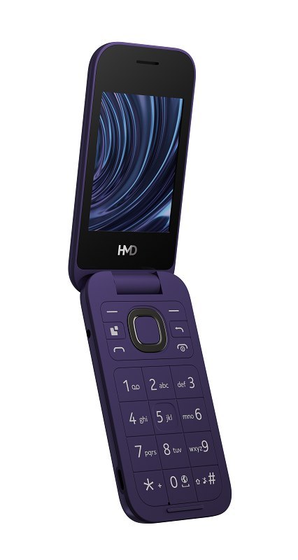 Telefon HMD 2660 Flip DS 4G Fioletowy