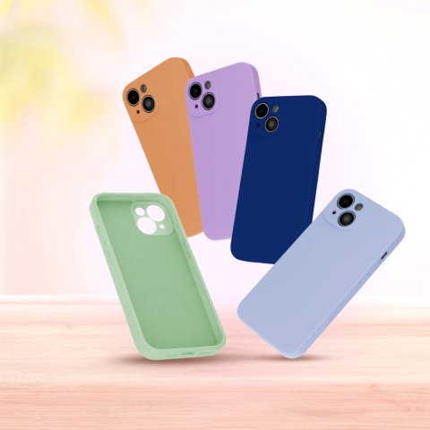 Nakładka Silicon do iPhone 17 Pro Max 6,9" mandarynkowy