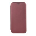 Etui Smart Diva do iPhone 17 Pro 6,3" burgundowe
