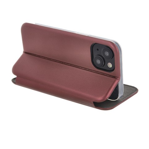 Etui Smart Diva do iPhone 17 Pro Max 6,9" burgundowe