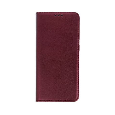 Etui Smart Magnetic do Motorola Moto E15 / G05 burgundowe