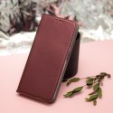 Etui Smart Magnetic do Motorola Moto E15 / G05 burgundowe