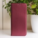 Etui Smart Magnetic do Motorola Moto E15 / G05 burgundowe