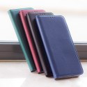 Etui Smart Magnetic do Motorola Moto E15 / G05 burgundowe